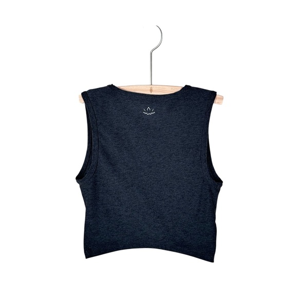 BEYOND YOGA Twist Bralette in charcoal - Picture 3 of 6